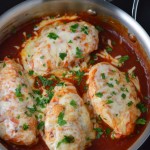 Campbell’s easy skillet chicken parmesan