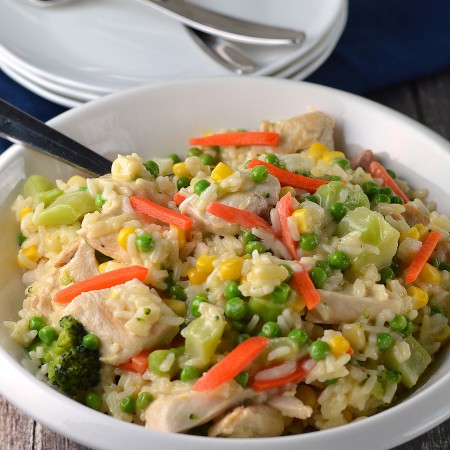 20 minute chicken & rice dinner