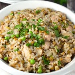 Lemon lentil chicken and rice