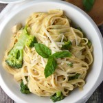 30 minute Chicken and Broccoli Alfredo