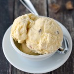 Banana chocolate-peanut butter ice cream