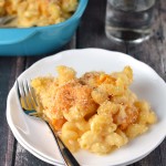 Roasted butternut squash mac and cheese