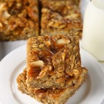 Caramel Apple Breakfast Bars