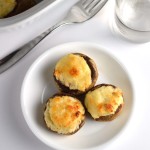 crab and blue cheese stuffed mushrooms