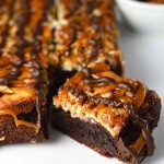 Turtle Cheesecake Brownies