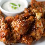 Sticky Sesame Chicken Wings