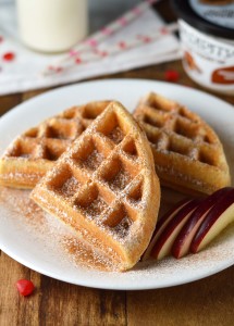 Overnight Cinnamon Swirl Waffles