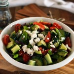 Edamame Greek Salad