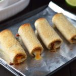 Crispy cheese roll ups