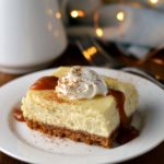 eggnog cheesecake