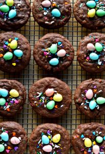 easter sprinkle cookies