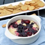 Baked Camembert with Boozy Berries