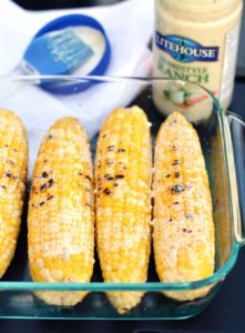 Cheesy Ranch Corn on the Cob