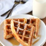 Banana Bread Waffles