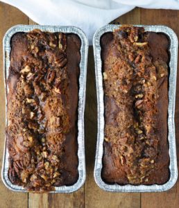 Pumpkin Cinnamon Pecan Loaf