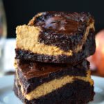 Pumpkin Cheesecake Brownies