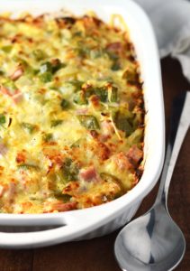 Overnight Western Hash Brown Casserole