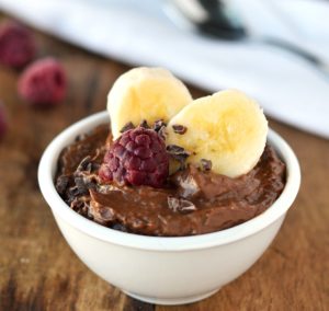 Chocolate Peanut Butter Avocado Pudding