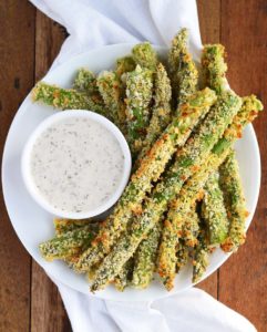 Oven Fried Asparagus