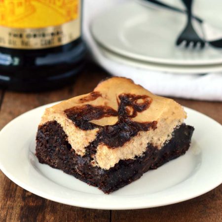 Kahlua Cheesecake Brownies