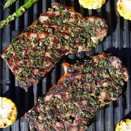 Grilled Herb Steak