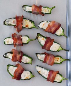Bacon and Ranch Jalapeno Poppers